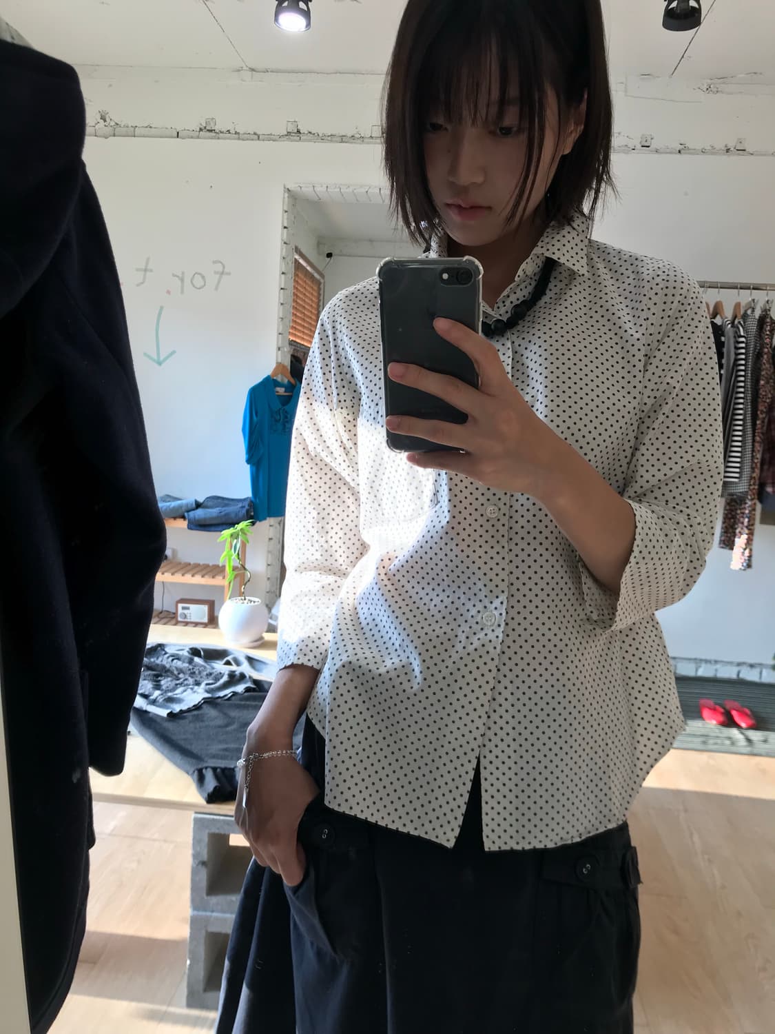 Comme des garcons dot shirt  상품이미지7
