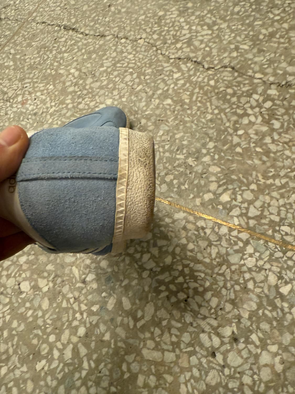 스카이 블루 아디다스 삼바 285~ 290 상품이미지3