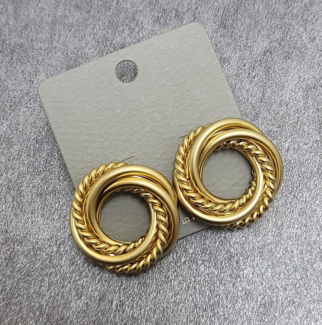 볼드 꼬임귀걸이 상품이미지4