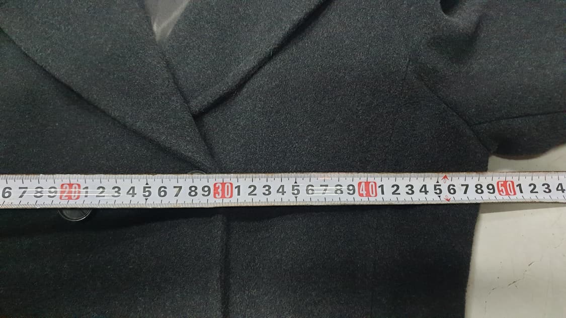 MAX&Co. 클래식 모직 코트 블랙 상품이미지8