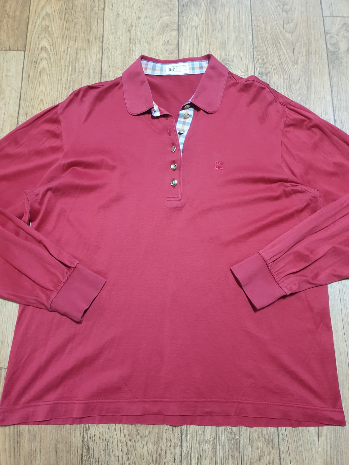 1104 닥스 긴팔 카라티 95 사이즈입니다 상품이미지2