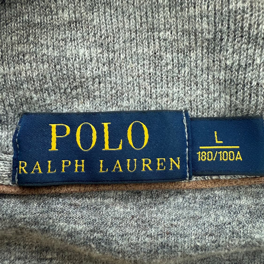 [L] 폴로 랄프로렌 숄카라 맨투맨 회색 3676 상품이미지5