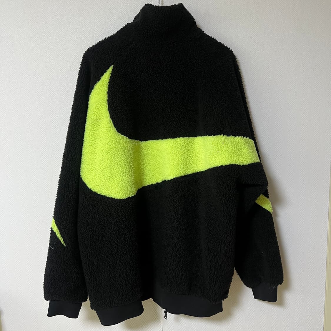 나이키 빅스우시 리버시블 자켓 블랙 볼트 xl 상품이미지4