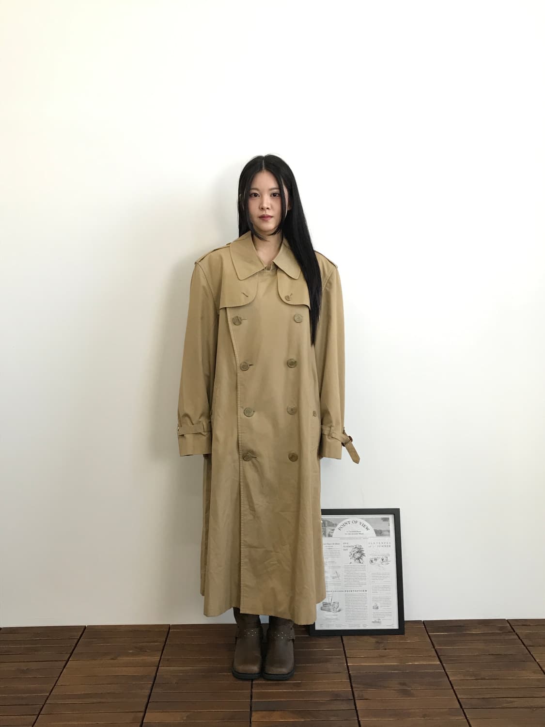 Vintage Burberrys Trench Coat Beige 상품이미지1