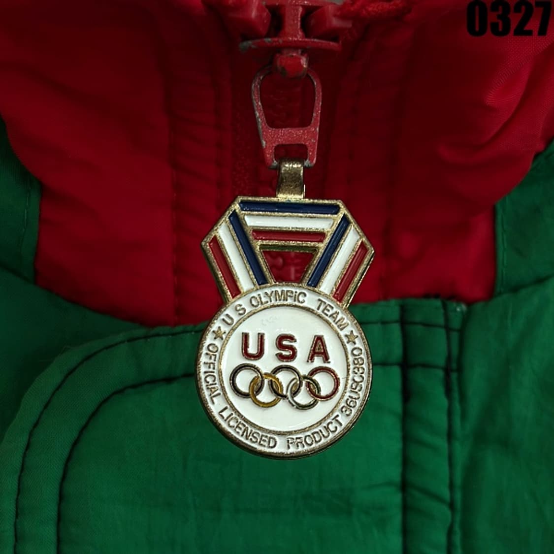 APEX ONE USA 올림픽 공식 라이선스 빈티지 자켓 XL 0327 상품이미지5