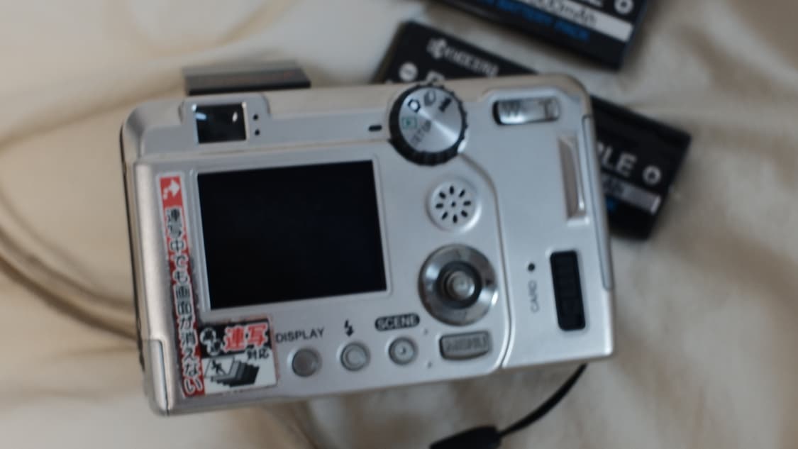 쿄세라 Finecam S5R 카메라 부품용 상품이미지4