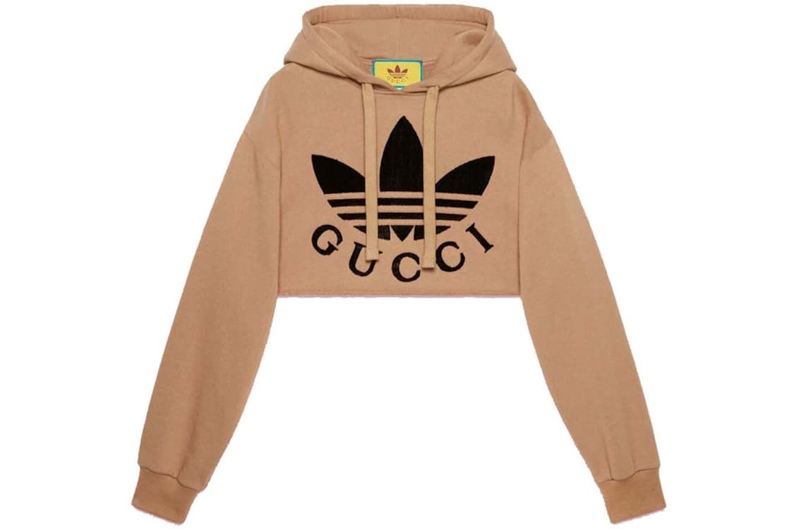GUCCI X ADIDAS cropped sweatshirt (XS) 상품이미지1