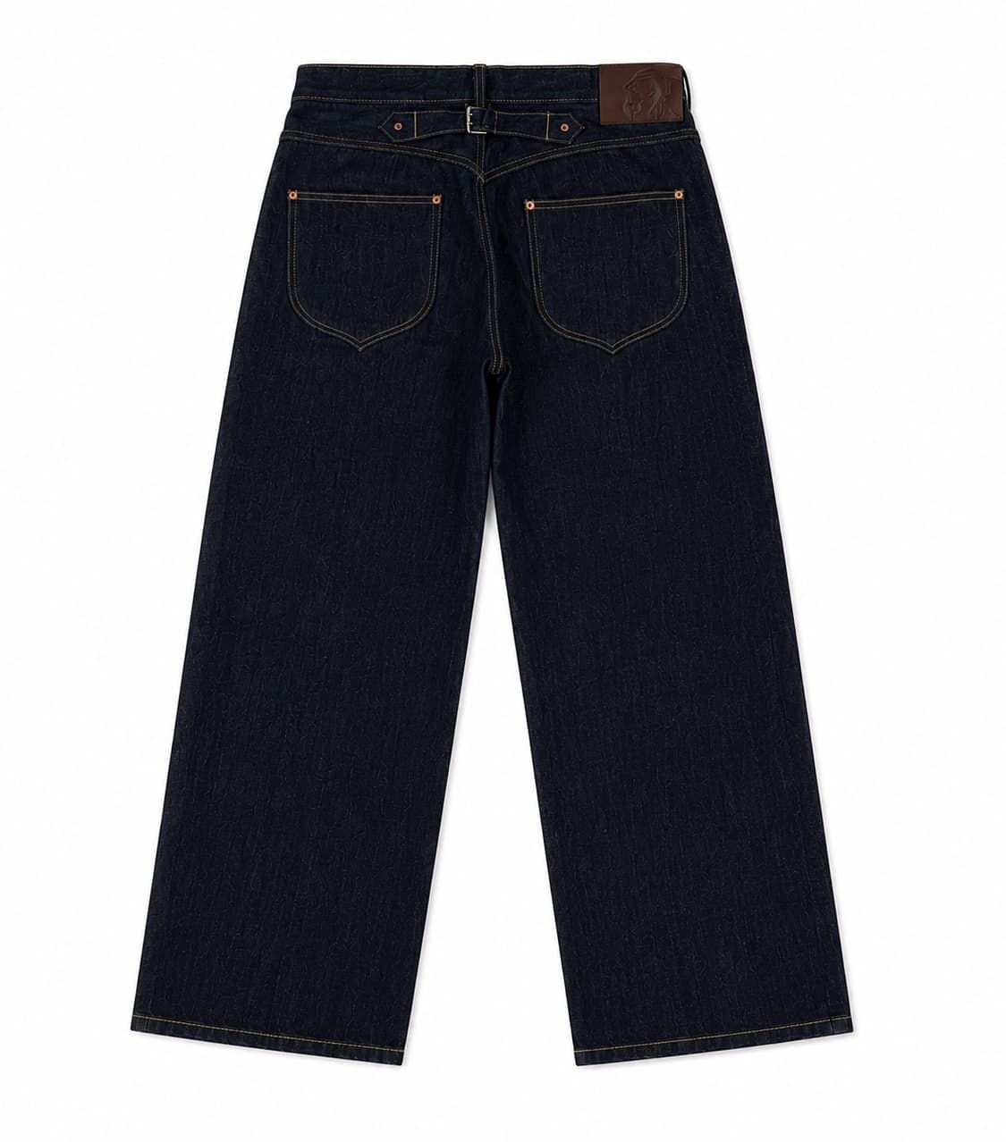 yuremane 18oz 셀비지 데님 / 2사이즈 (32) / 인디고 상품이미지2