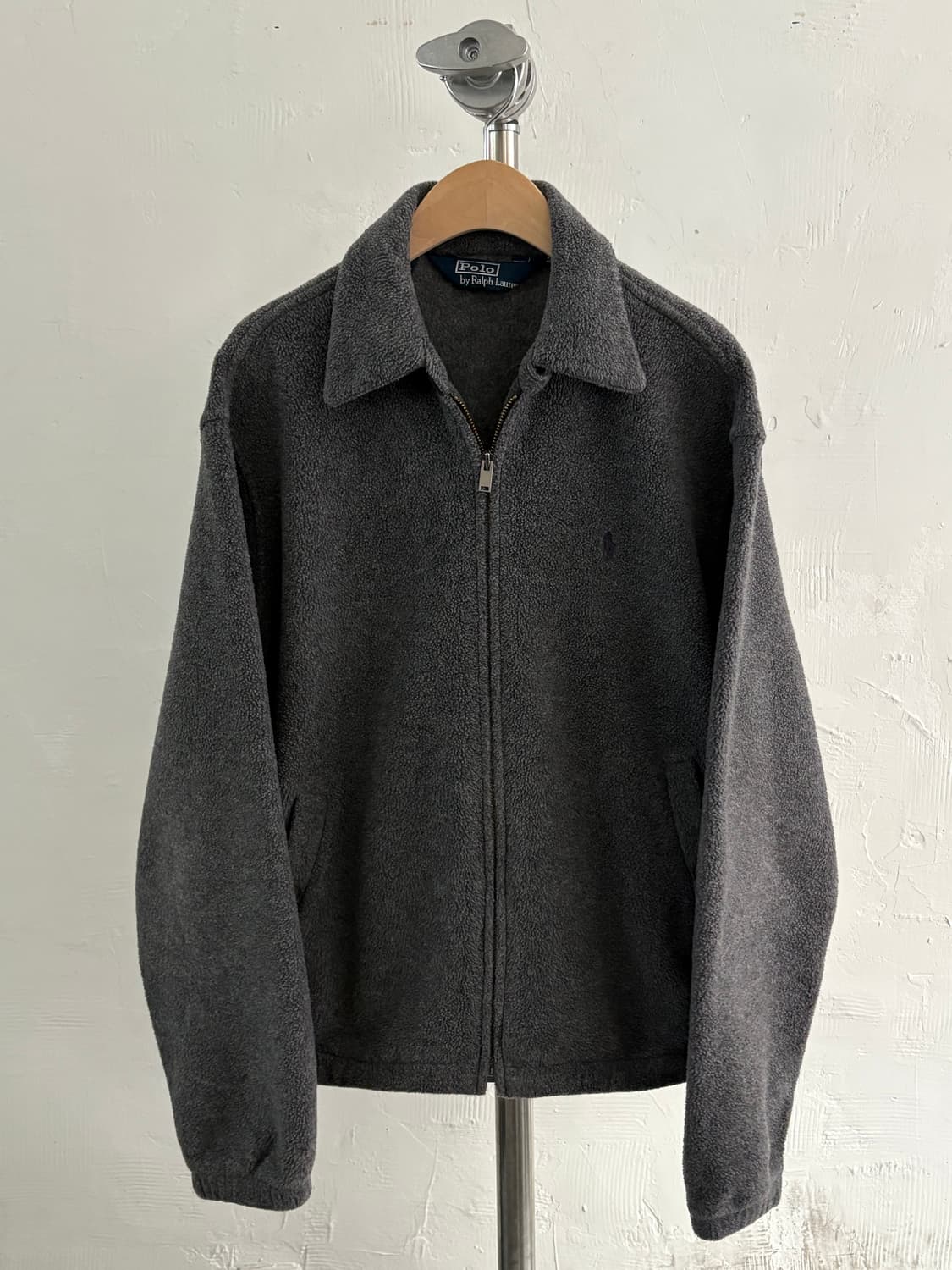 Polo 폴로 랄프로렌 차콜 컬러 폴라텍 플리스 자켓 상품이미지1