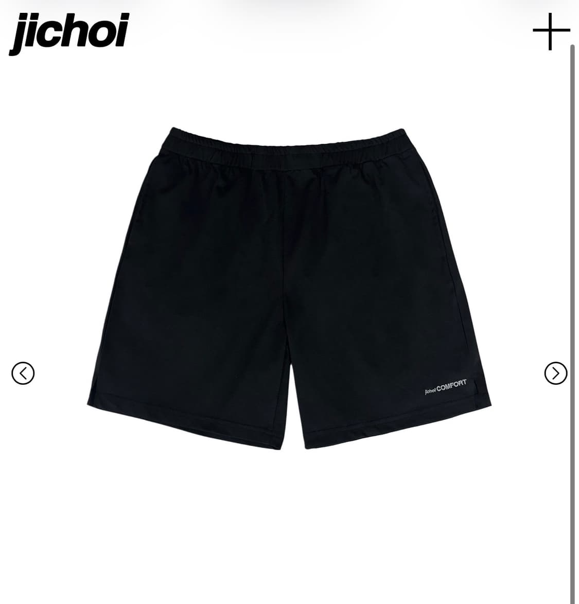 지초이 컴포트 25-002 CLASSIC SHORTS (BLACK) 상품이미지1