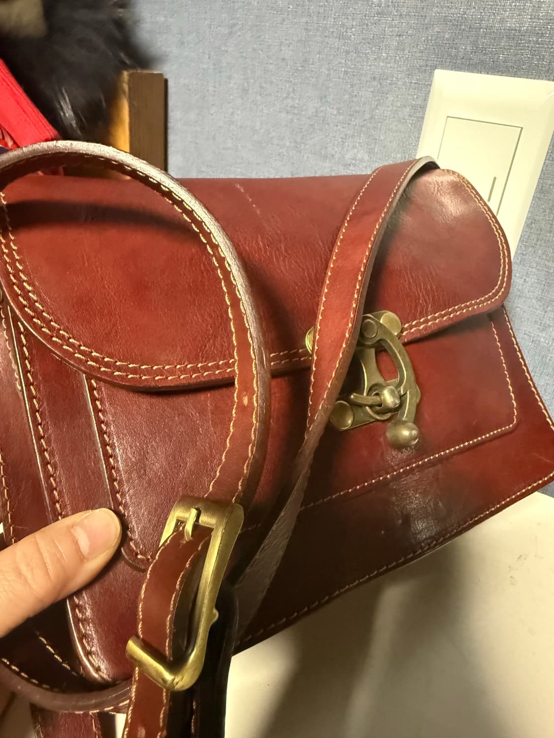 이태리통가죽가방 상품이미지3