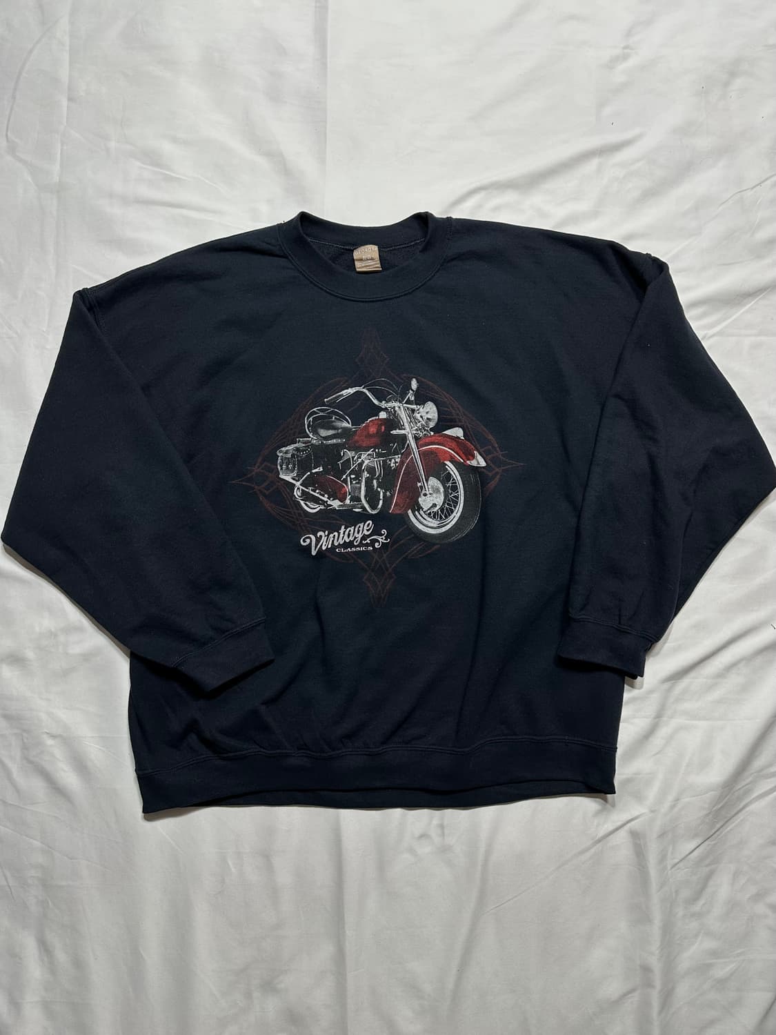 GEORGE 빈티지 바이크 오버핏 맨투맨 상품이미지2