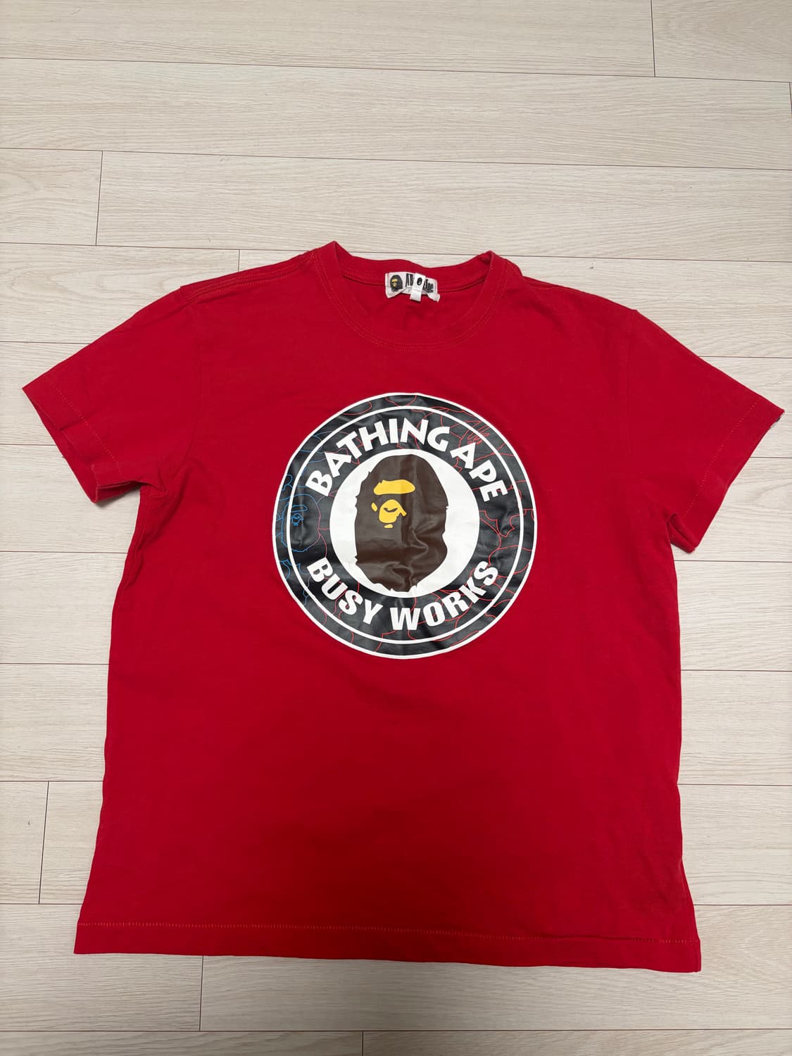 Bape Busy Works Tshirts 우먼 L 상품이미지1