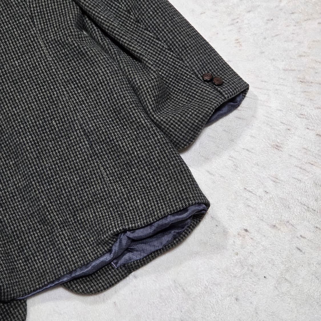 브렌 우드 모소재 체크 블레이저 자켓 상품이미지6