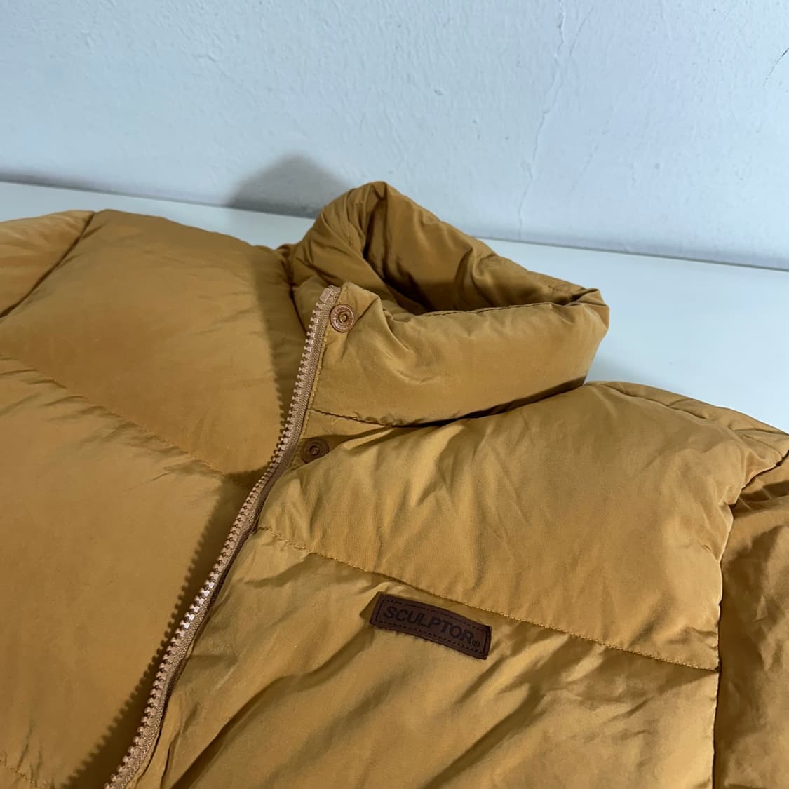 우먼FREE 스컬프터 카멜 리버시블 구스다운 패딩 상품이미지7