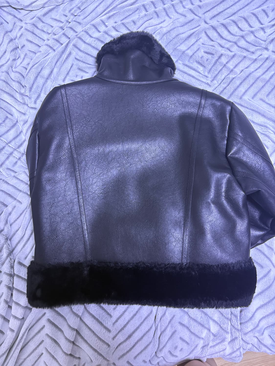 보헤미안 서울 숏 뮤스탕 블랙 상품이미지5