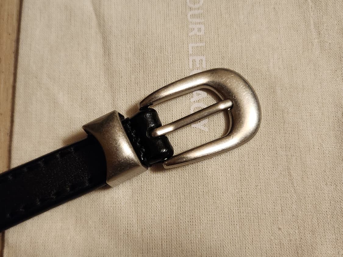 아워레가시 2cm 벨트 블랙 90 상품이미지1