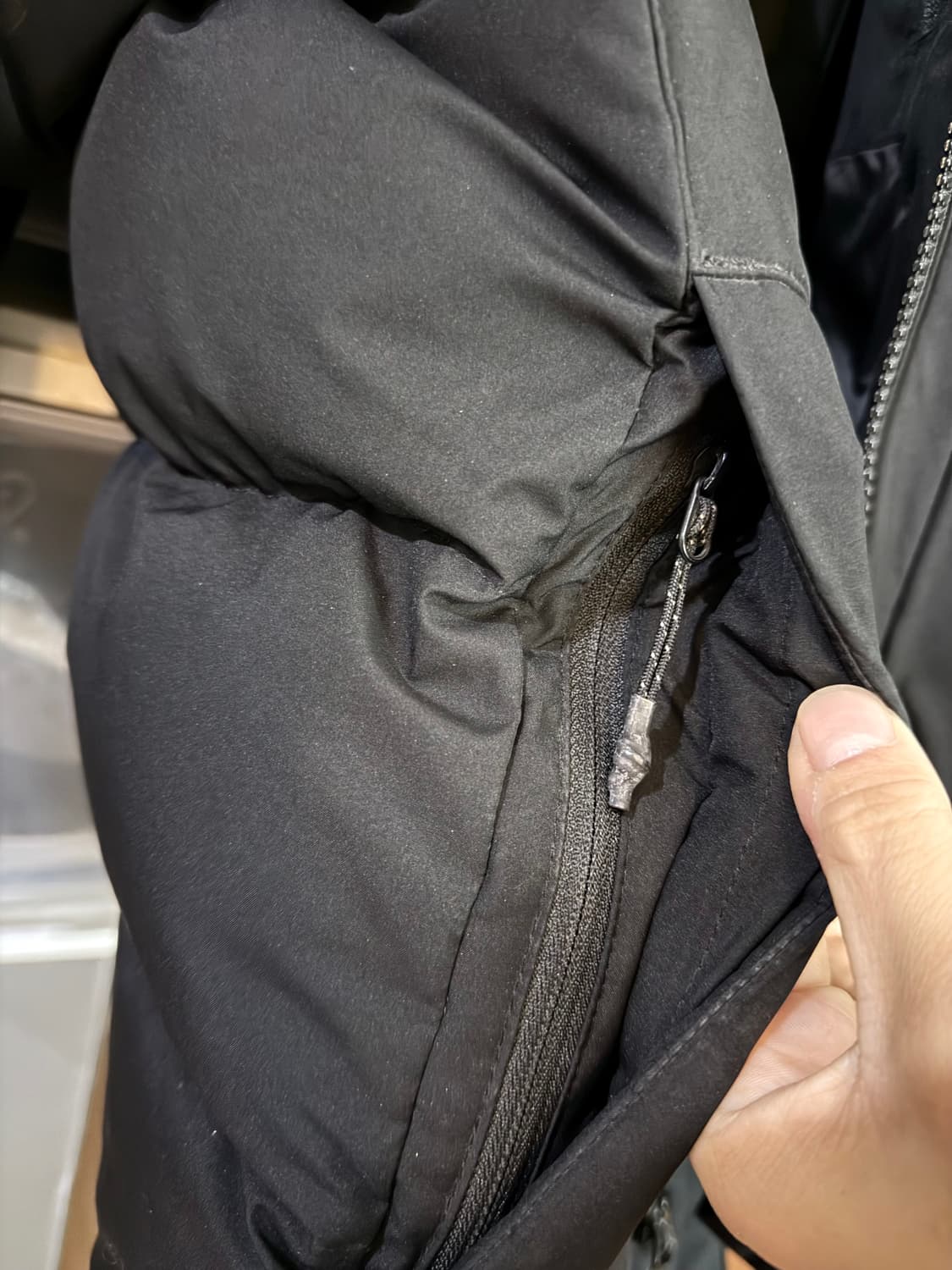 코오롱스포츠 테라노바 고어택스 윈드스토퍼 패딩(M) 상품이미지8