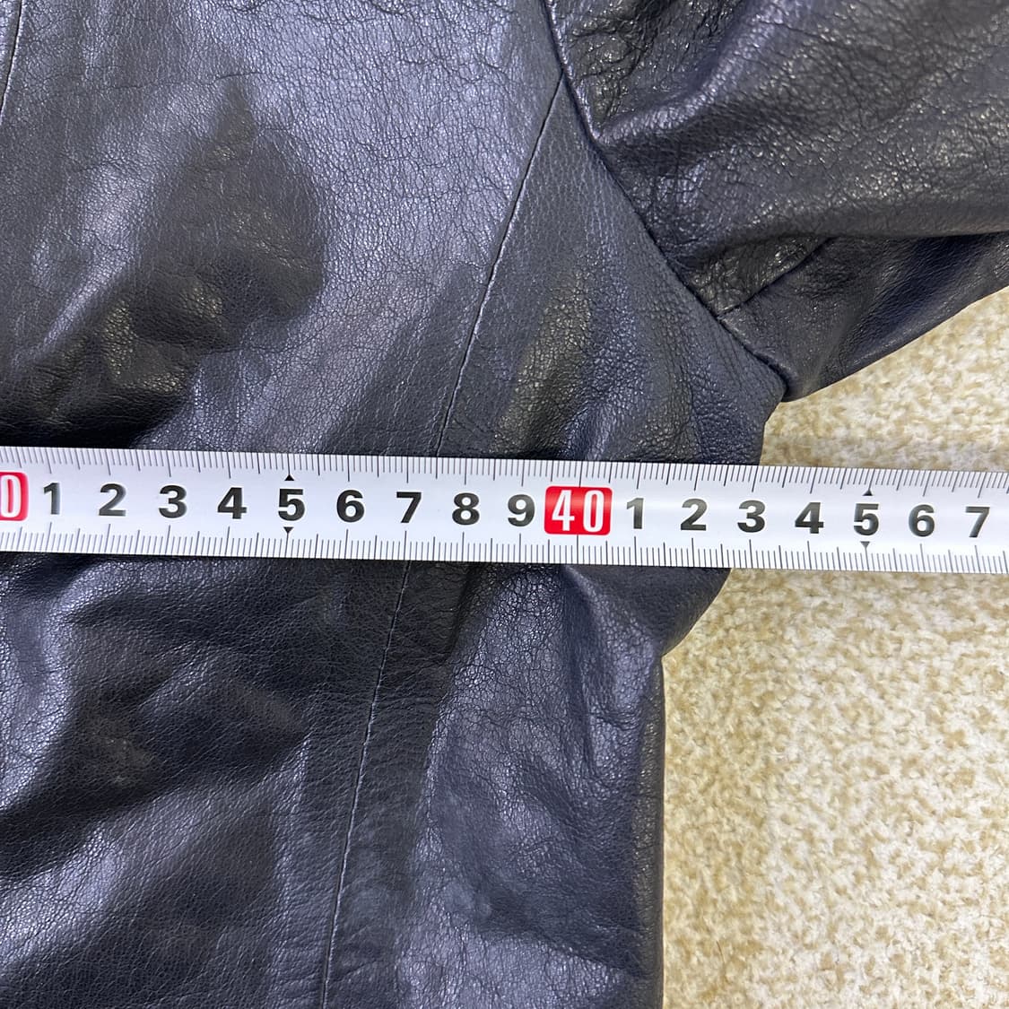 44 로보 바실리 램스킨 가죽 자켓 0323D 상품이미지8