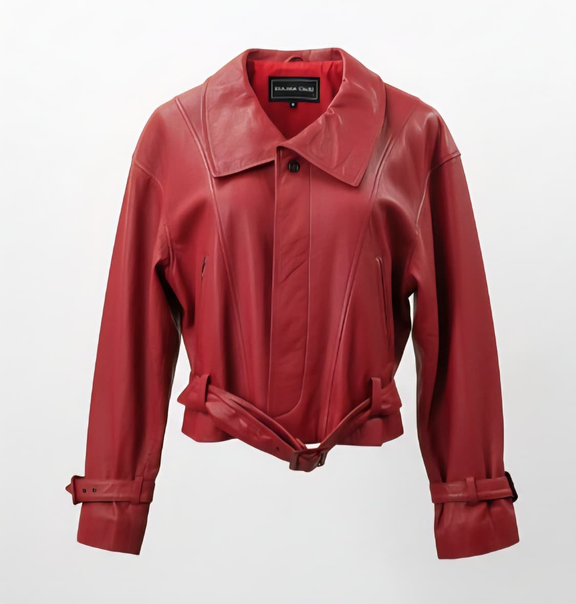 일본 JHA-JHA CLUB 여성 가죽 자켓 1852 상품이미지1