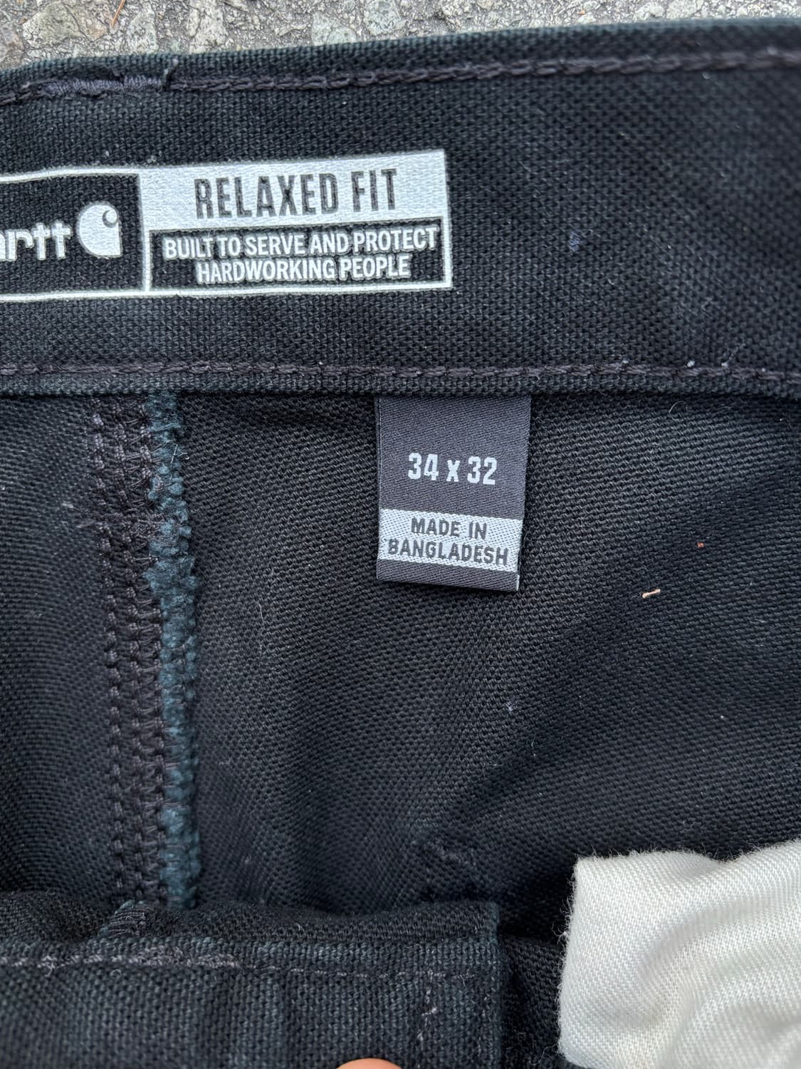 칼하트 더블니 블랙 상품이미지6