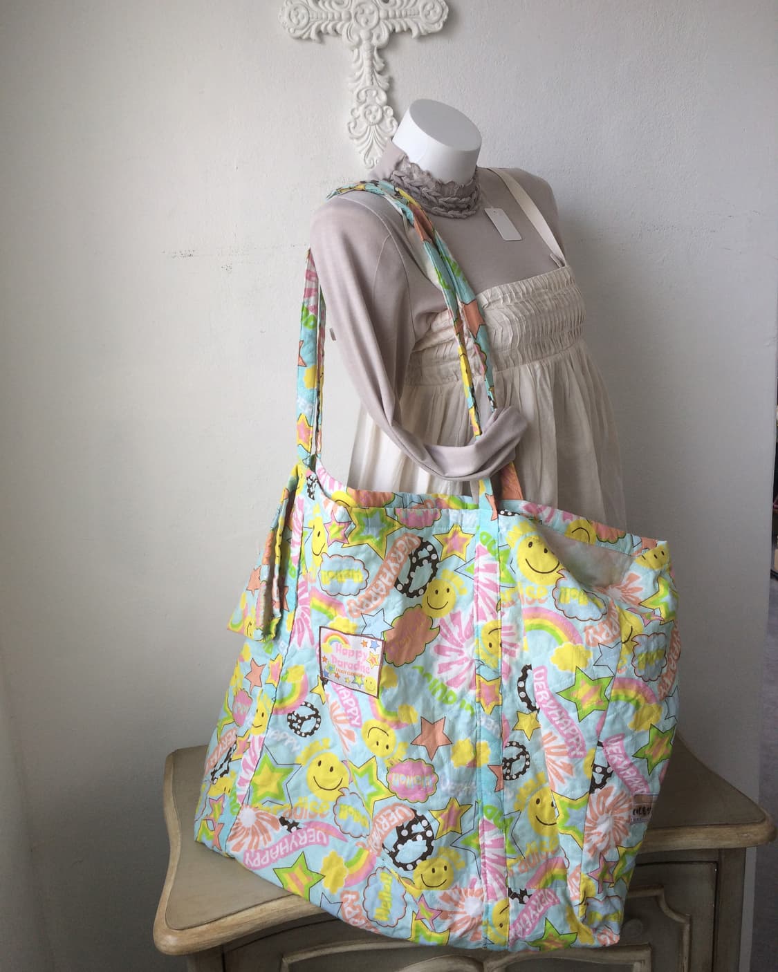 kitch mood big size tote bag 상품이미지9