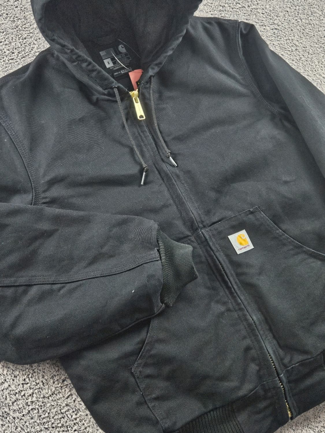 칼하트 J140 덕 액티브 후드 워크 자켓 ( S ) / 10927 상품이미지6