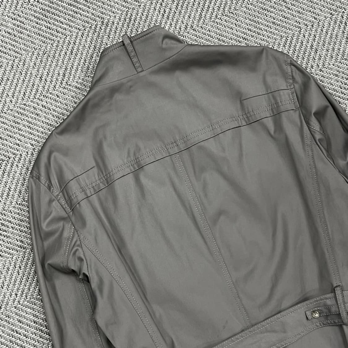 솔리드옴므 하이넥 벨티드 자켓 v0922 상품이미지4