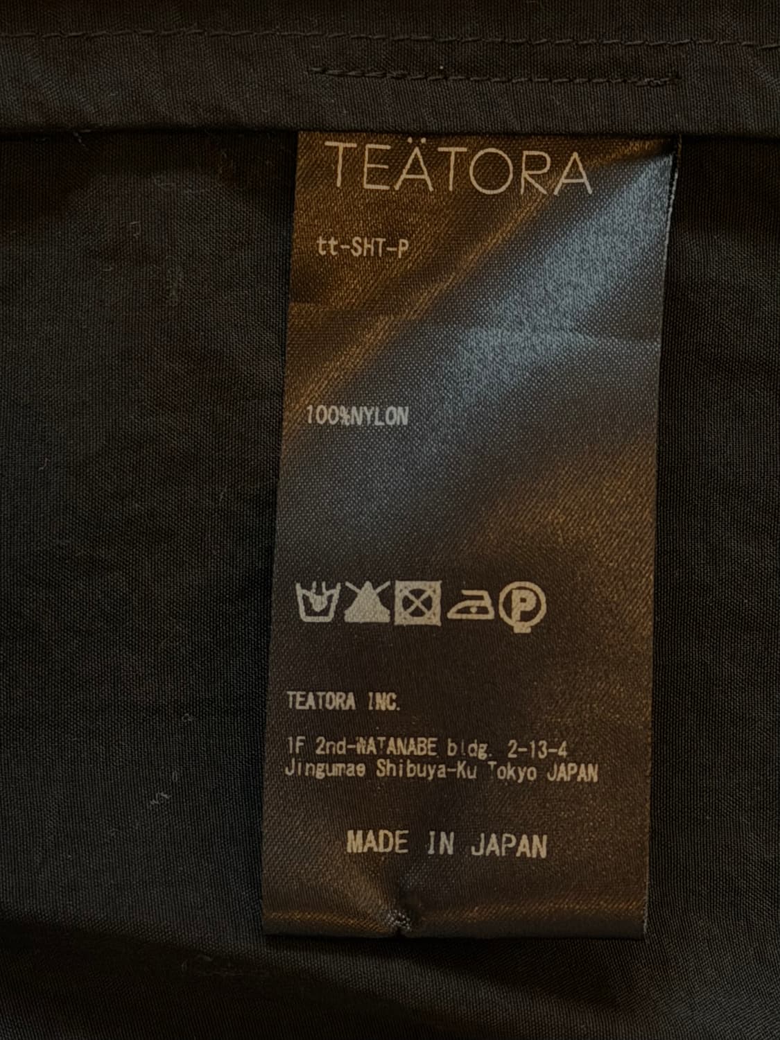 TEATORA Cartridge Shirt Plus Packable 상품이미지7