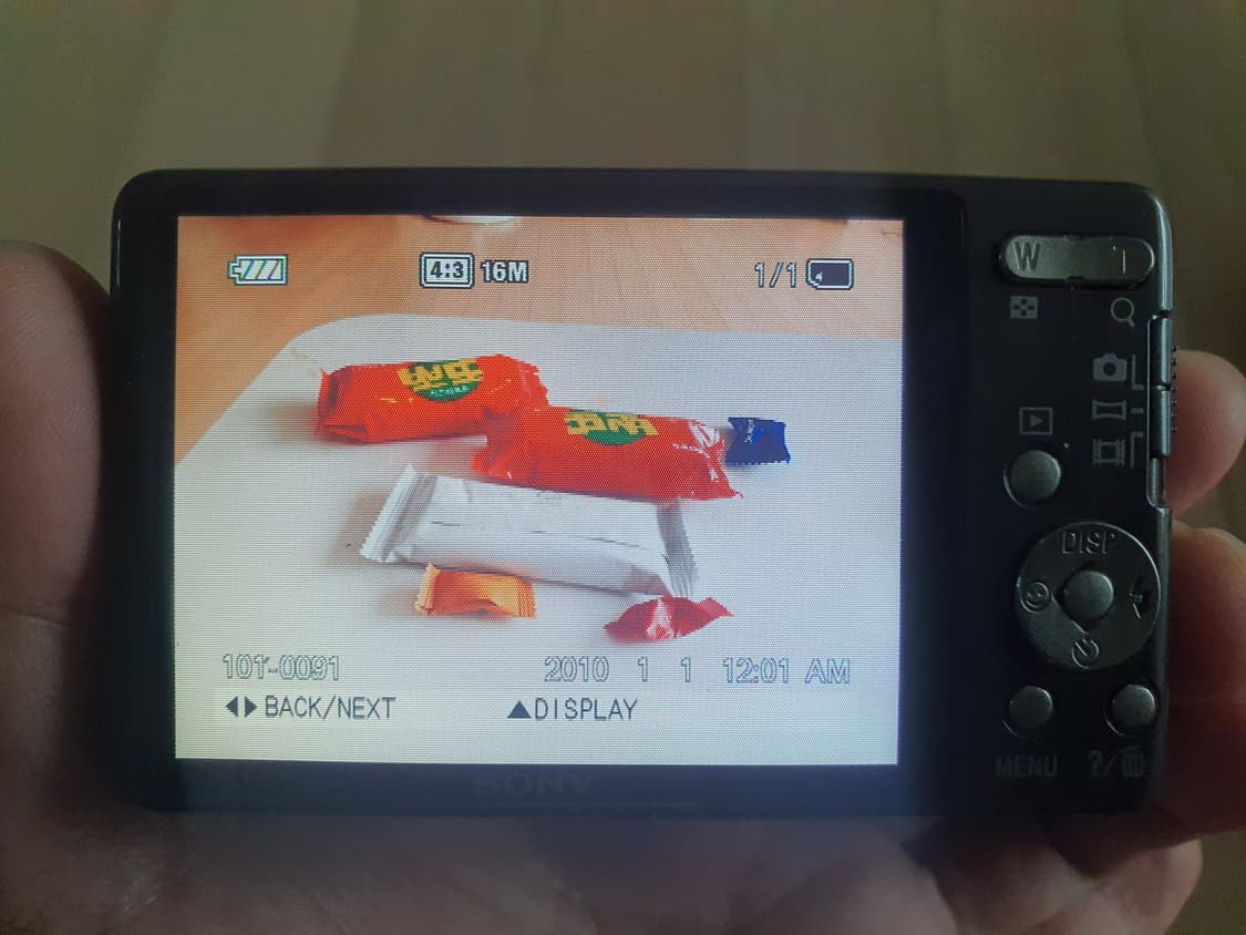 sony 소니 dsc-w580 디카 레트로 감성 소형 디지털카메라 상품이미지3