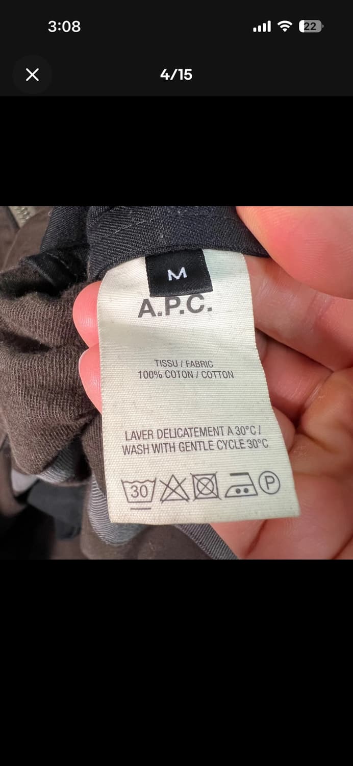 APC X Kanye swiss army parka 상품이미지8