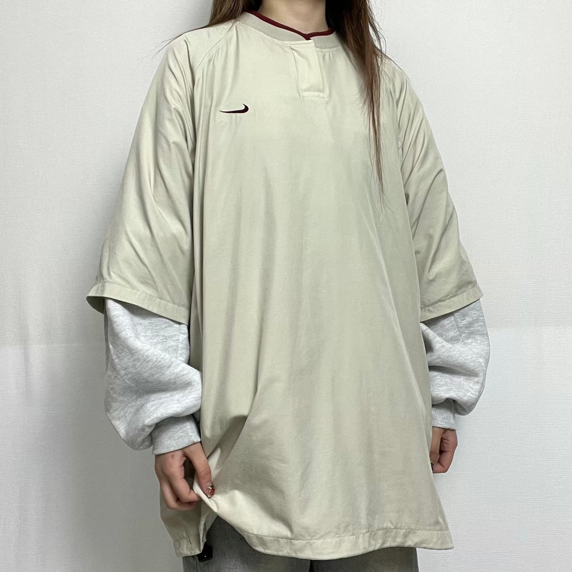 2000s NIKE 나이키 올드스쿨 하프 웜업 상품이미지2