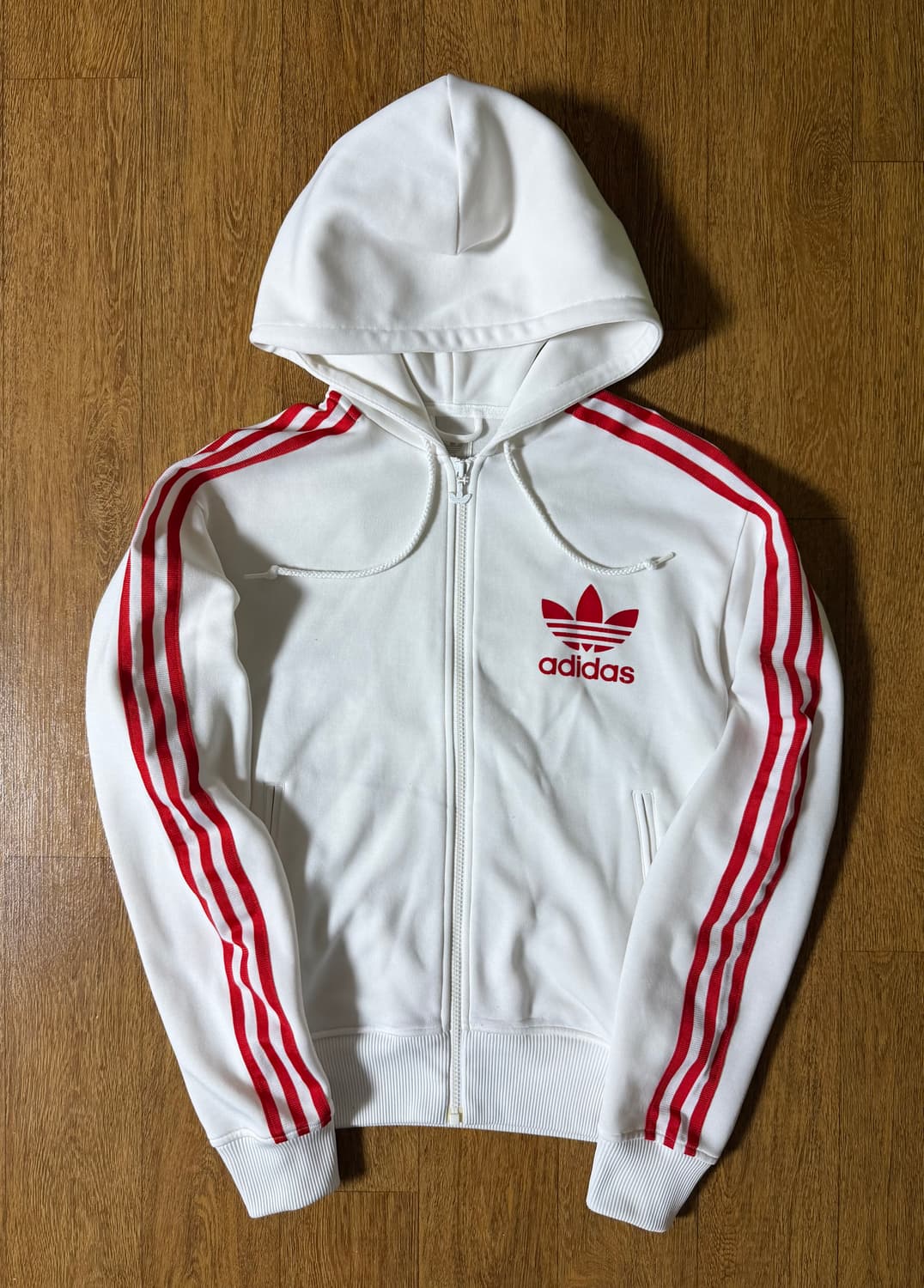 (희귀매물,대대장템!!)아디다스 흰빨 후드플락 95 상품이미지1
