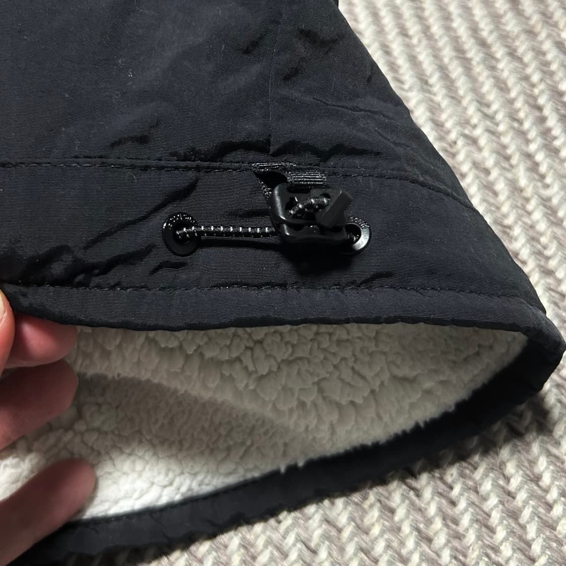 [M] lecoq 르꼬끄 쉐르파 리버시블 양면 후리스 점퍼 상품이미지4