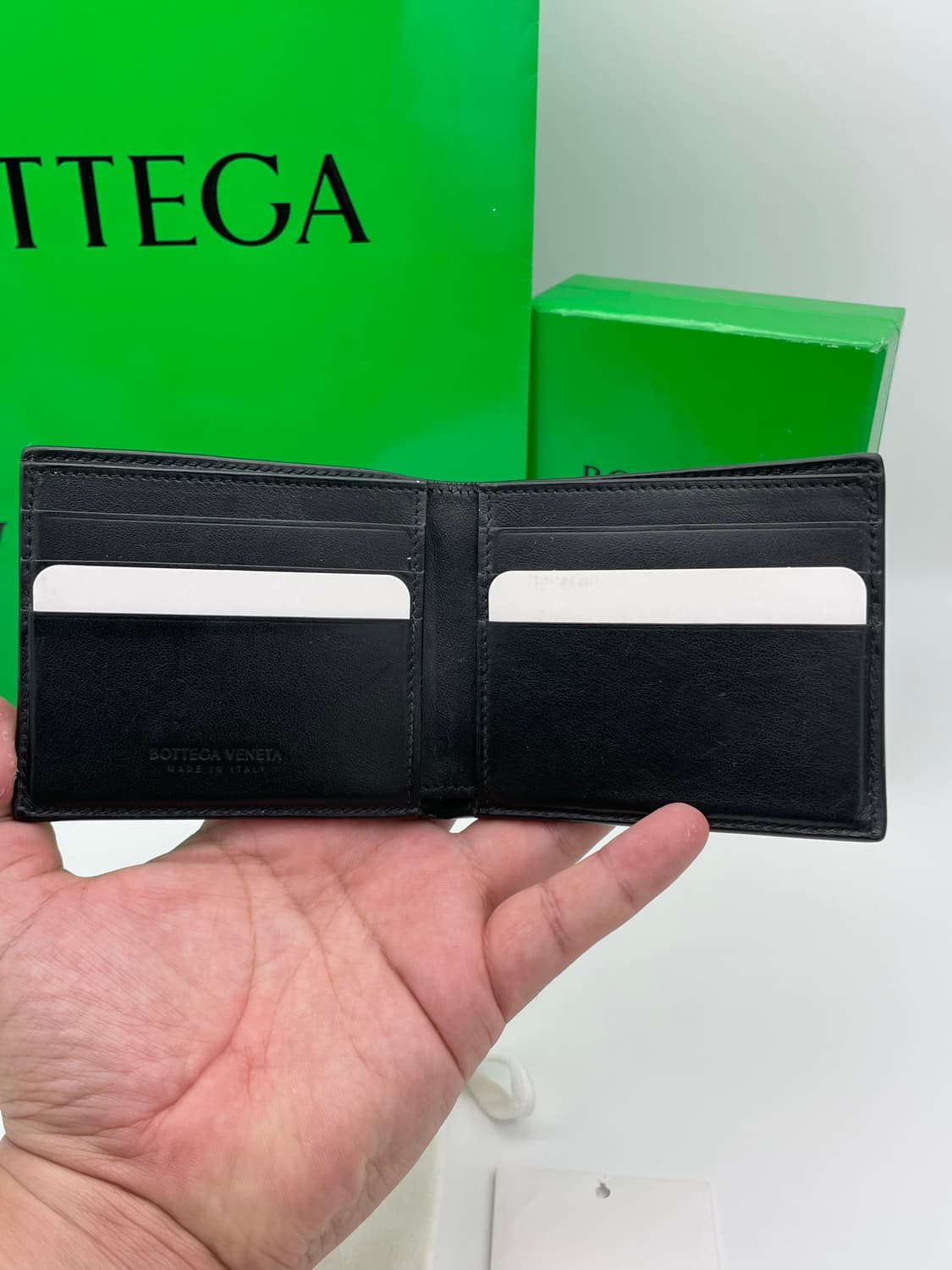 [ 정품 / 풀구성 ] 보테가베네타 인트레치아토 맥시 반지갑 상품이미지4