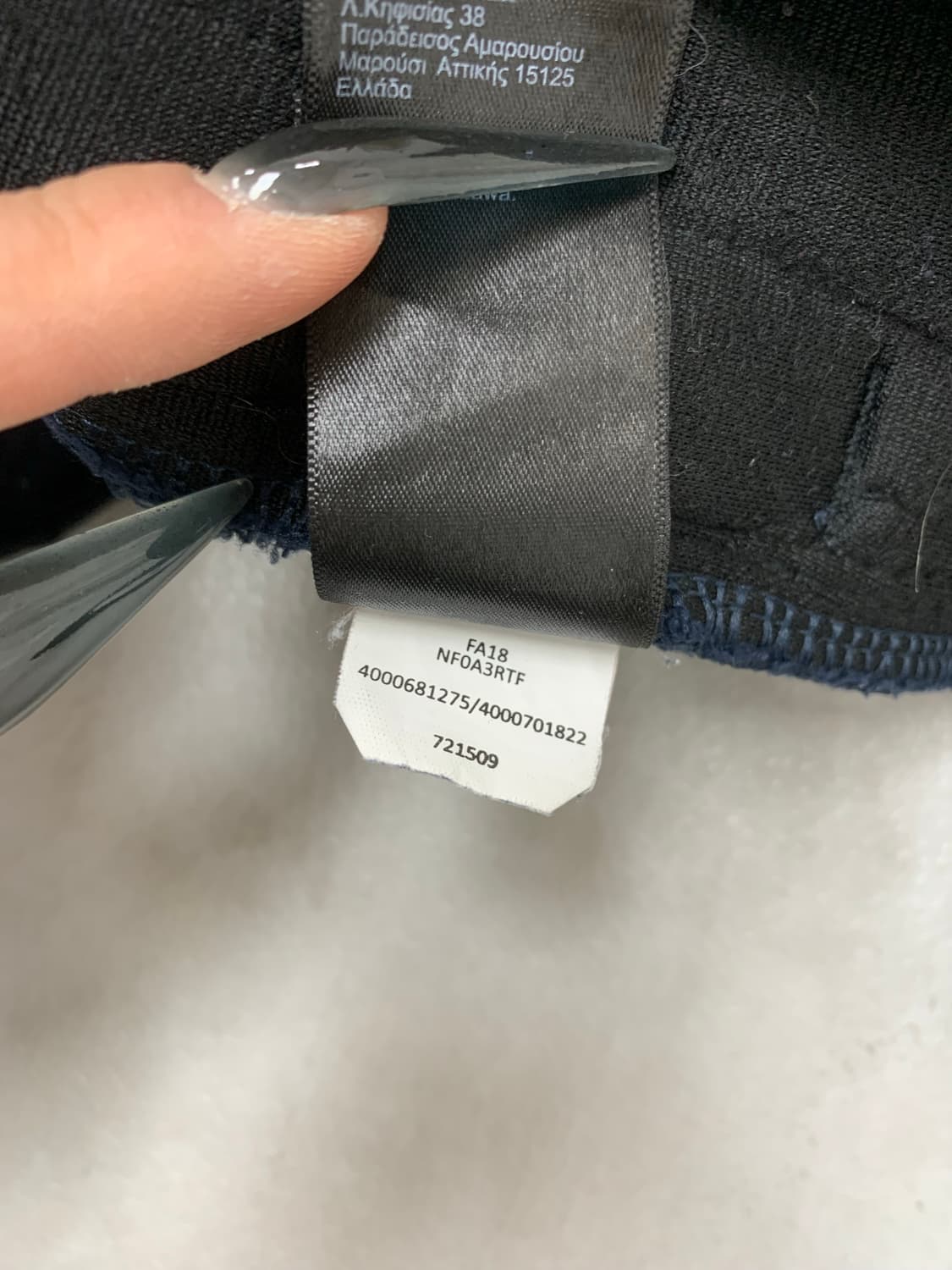 노스페이스 네이비 폴리스 집업 #250 상품이미지6