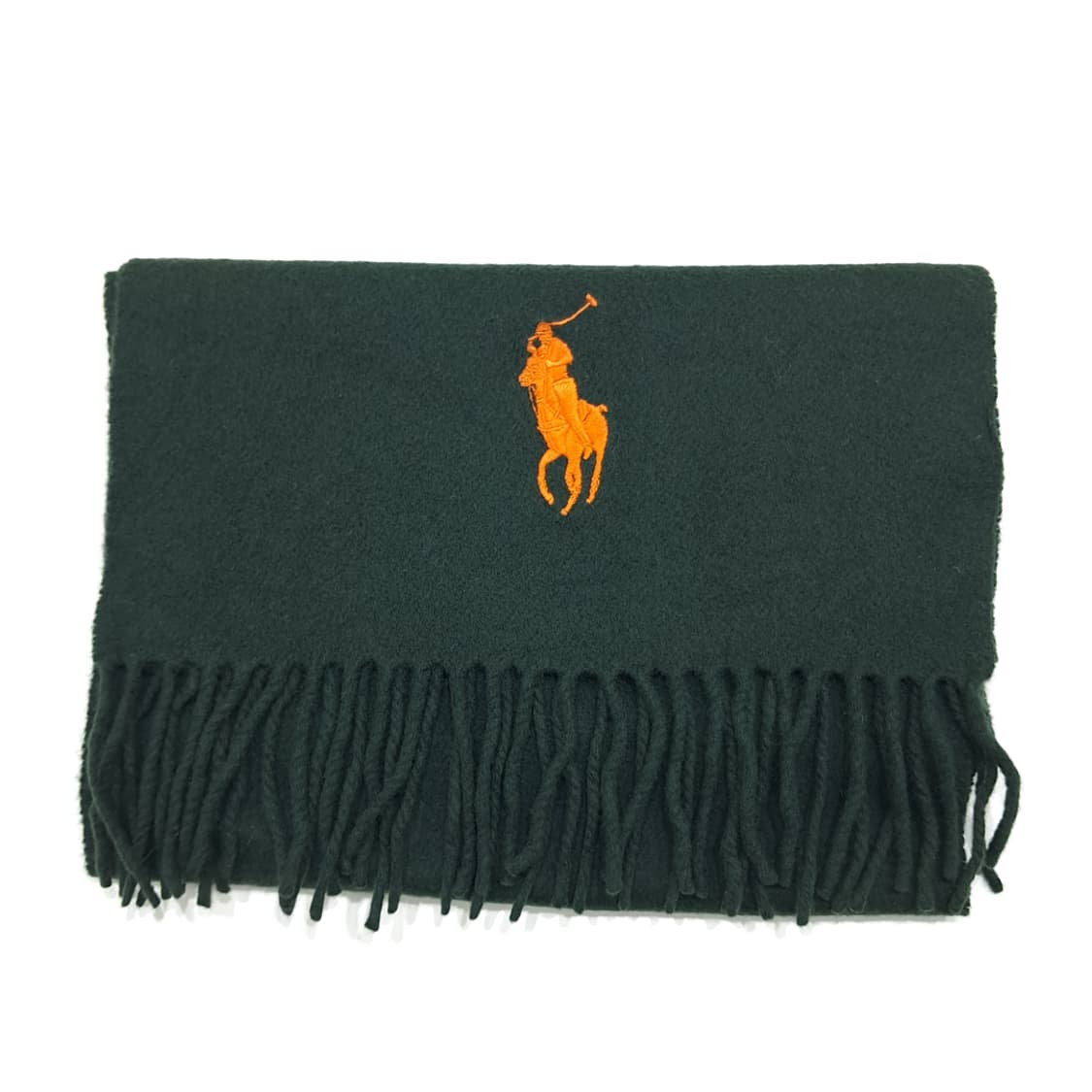 MX354 폴로 랄프로렌 포레스트그린 램스울 목도리 머플러 상품이미지7