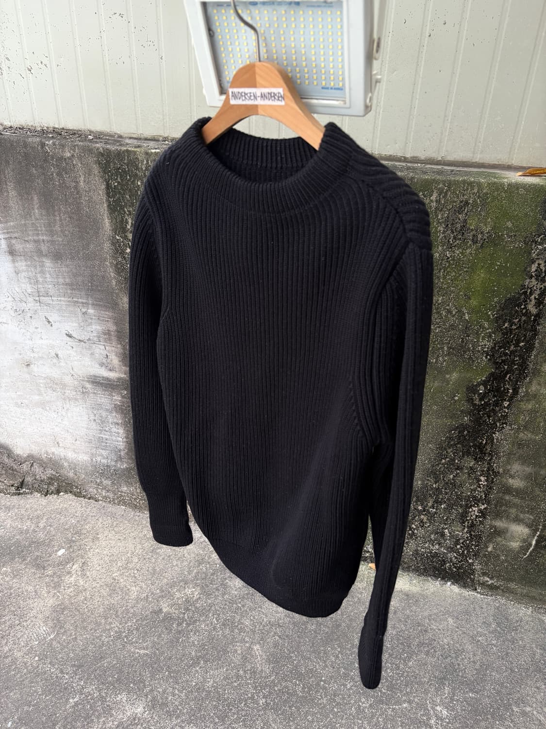 안데르센 안데르센 크루넥 니트 상품이미지2