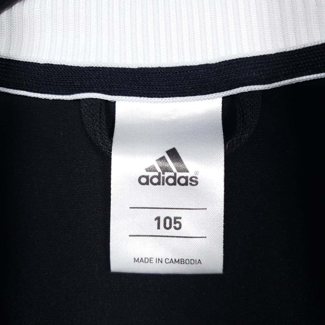 아디다스 대장급 희귀 유로파 독일 검흰 오레오 트랙탑 져지 자켓 XL 상품이미지6