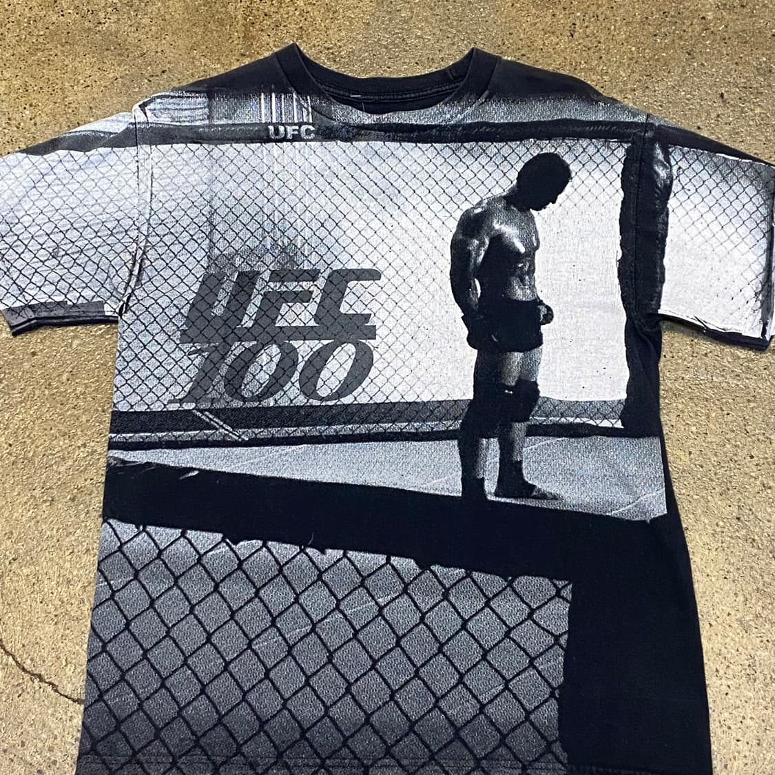 미국 빈티지 02s UFC 100 반팔티 상품이미지3