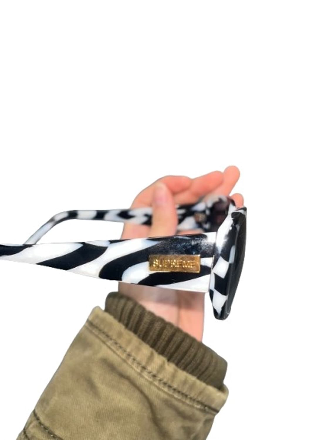 Supreme 지브라 패턴 선글라스 상품이미지4