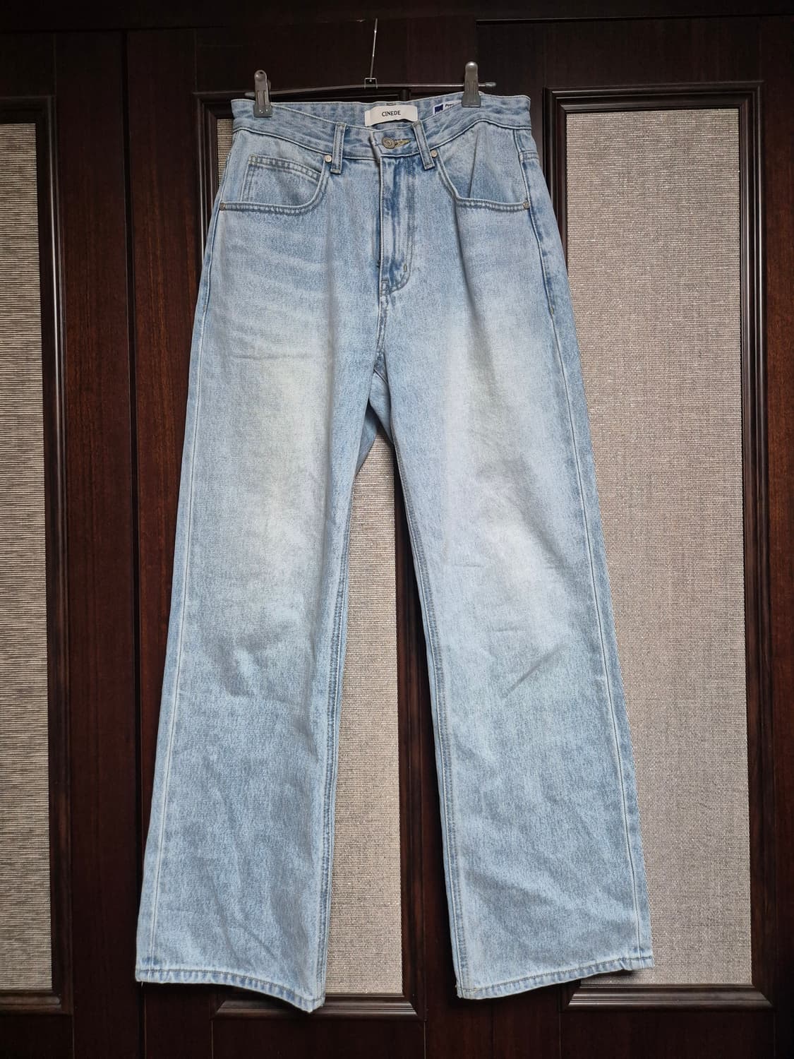 씨네드 세미와이드 스트레이트 데님 상품이미지4