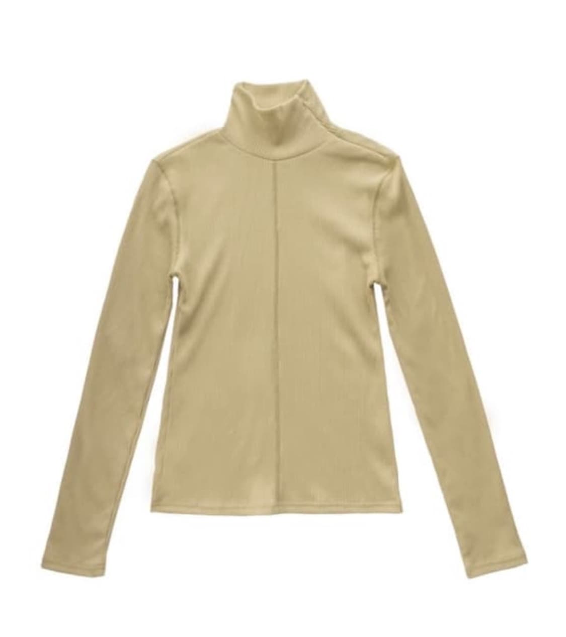 Eonts Zip Turtleneck Top - Mustard  상품이미지2