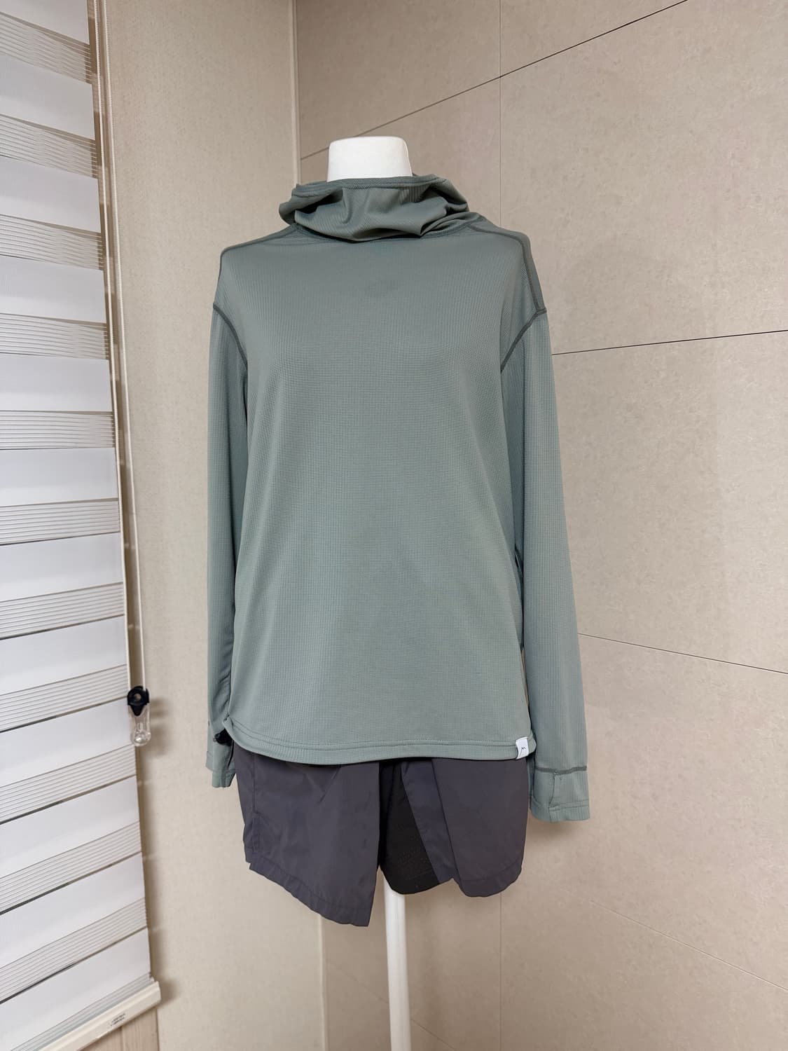 케일 cayl 에어 후드 후디 스톤 S 상품이미지1