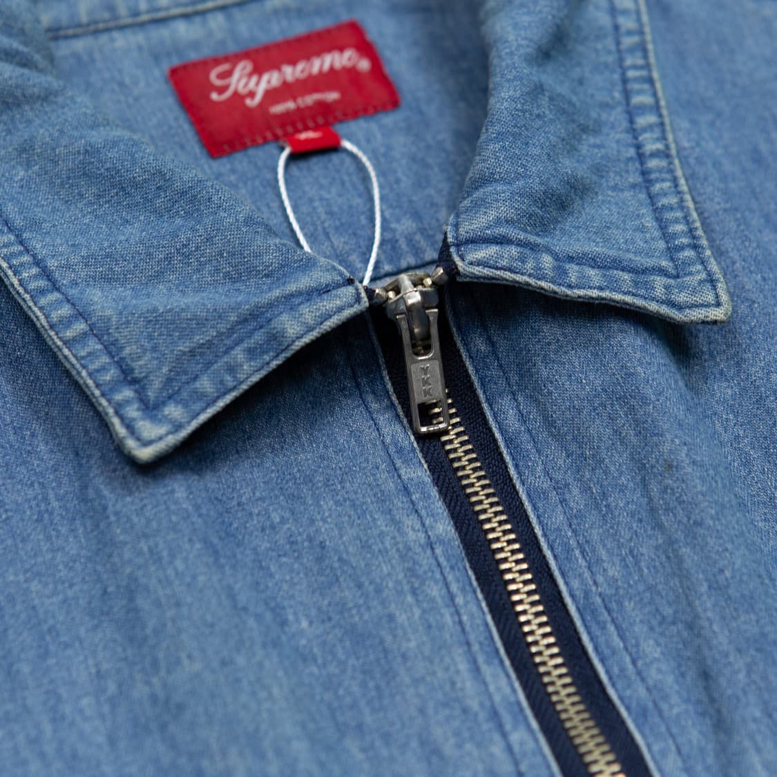 16ss 슈프림 데님 집업 셔츠 상품이미지3