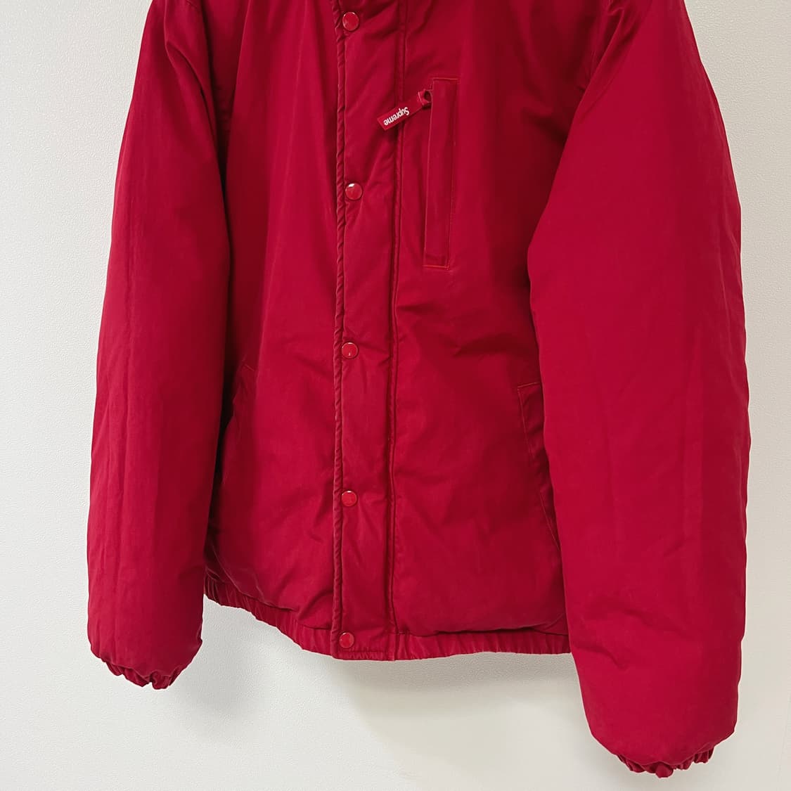 슈프림 16FW 우주인 패딩 퍼피 자켓 레드 상품이미지5