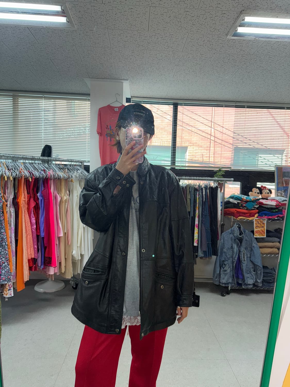 Sheepskin leather jacket  상품이미지7