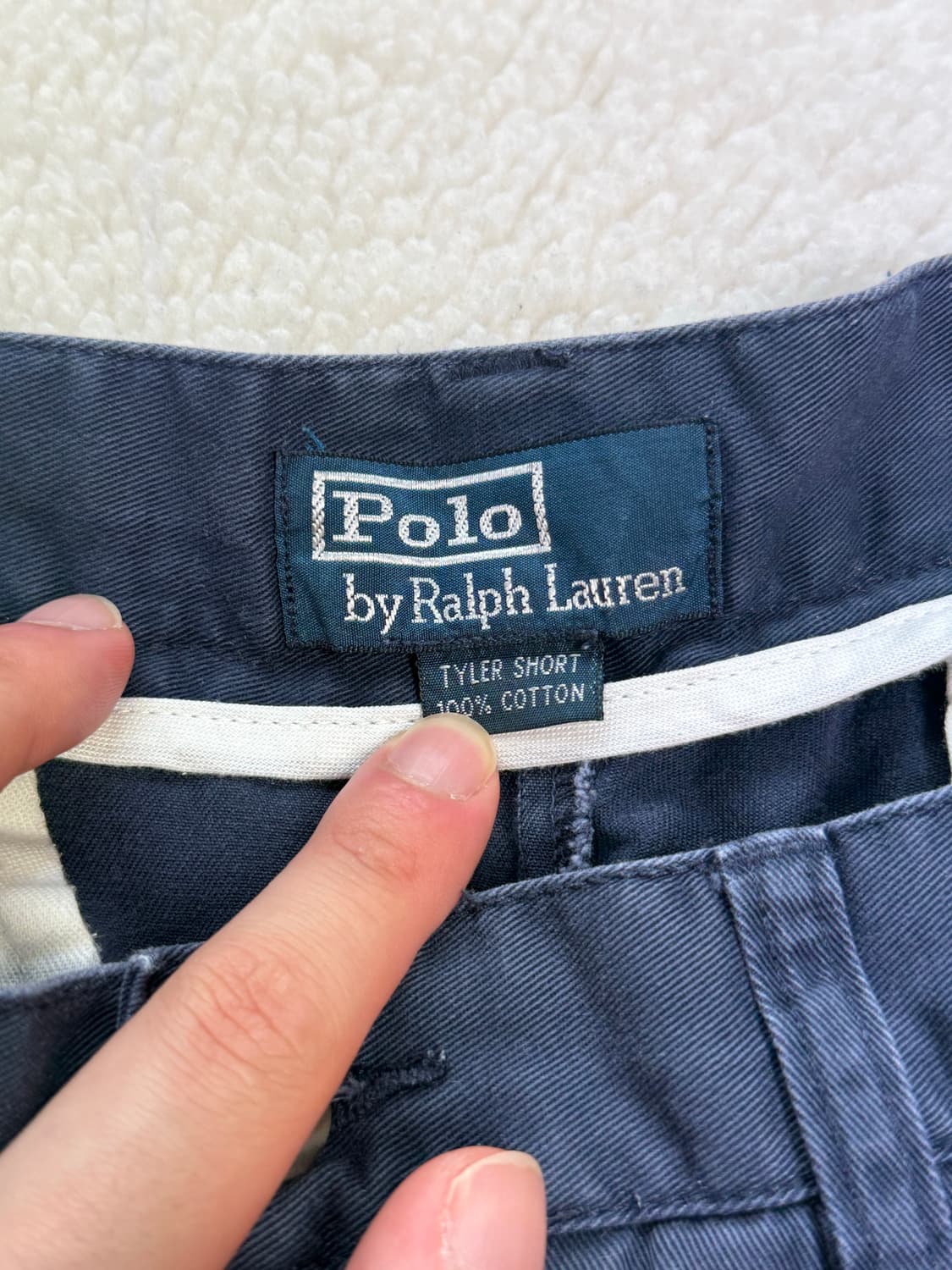 폴로 랄프로렌 치노 반바지 네이비 상품이미지5