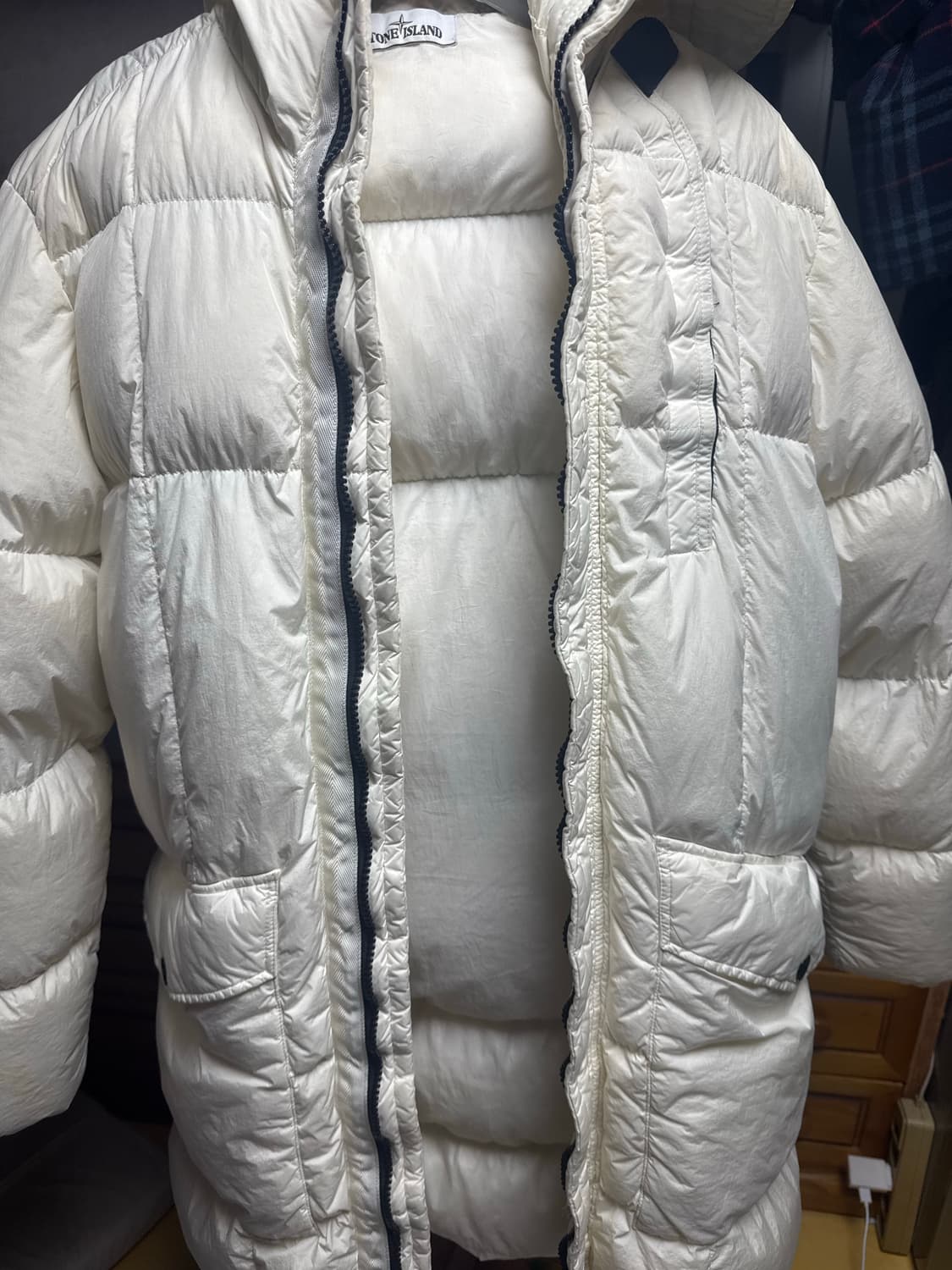 {최저가}  스톤아일랜드 롱패딩 백화점판 상품이미지1