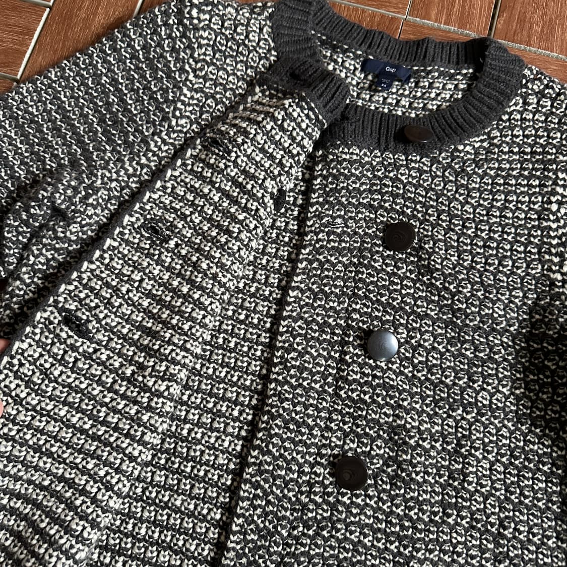 Gap double breasted wool knit cardigan 상품이미지4